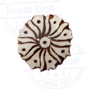 Round Wooden Stamps - Single
