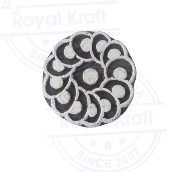 Round Wooden Stamps - Single
