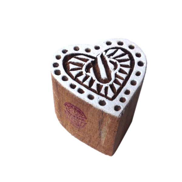 Heart Wooden Stamps - Single