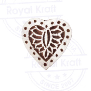 Heart Wooden Stamps - Single