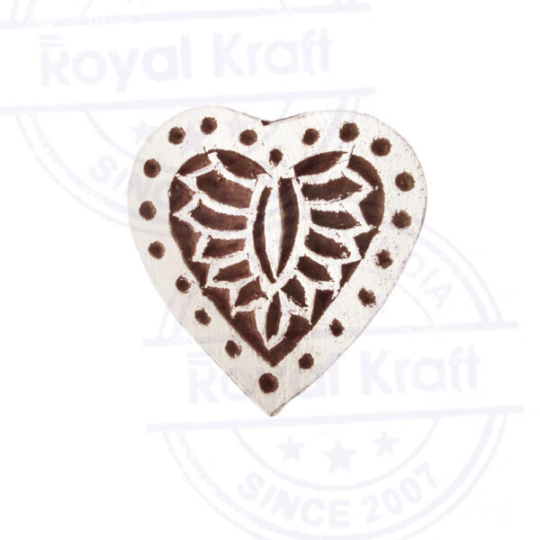 Heart Wooden Stamps - Single