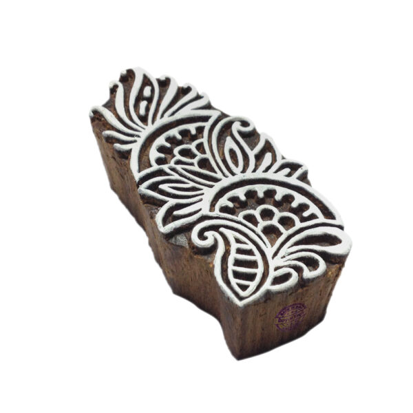 Floral Wooden Stamps - Single