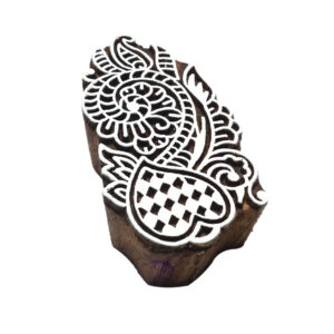 Floral Wooden Stamps - Single