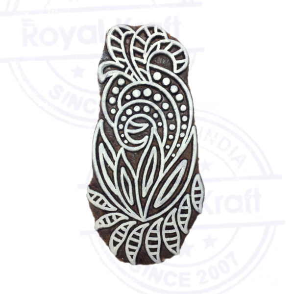 Floral Wooden Stamps - Single