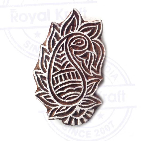 Floral Wooden Stamps - Single