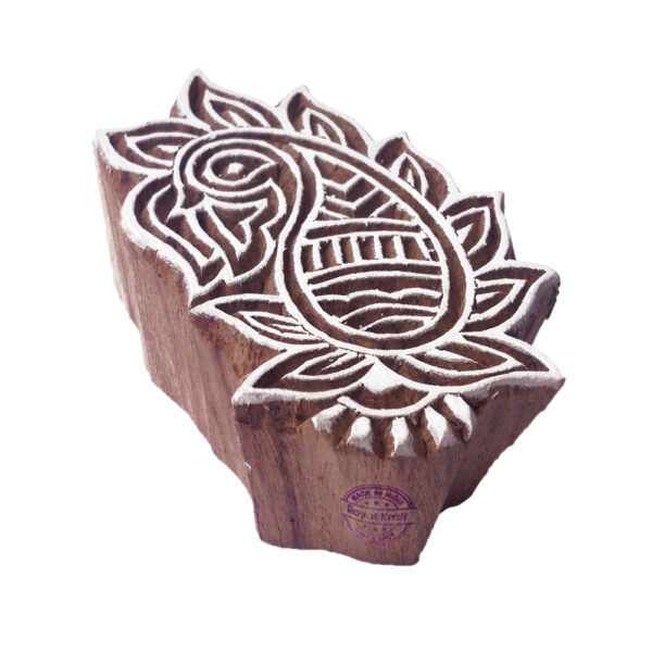 Floral Wooden Stamps - Single