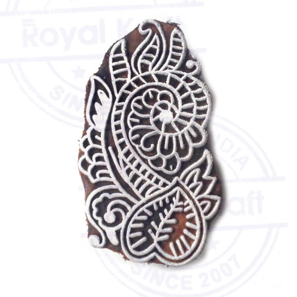 Floral Wooden Stamps - Single