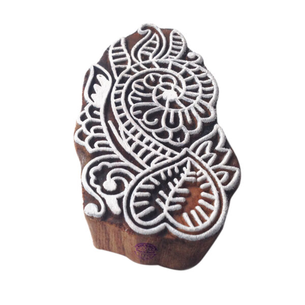 Floral Wooden Stamps - Single