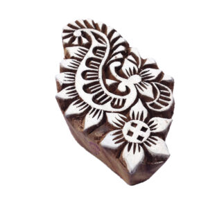 Floral Wooden Stamps - Single