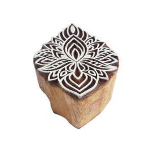 Floral Wooden Stamps - Single