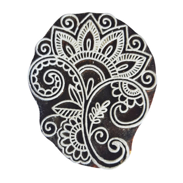 Floral Wooden Stamps - Single