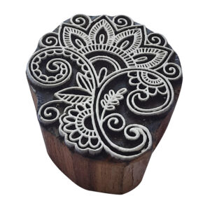 Floral Wooden Stamps - Single