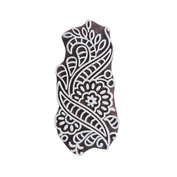 Floral Wooden Stamps - Single
