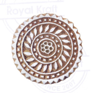 Round Wooden Stamps - Single