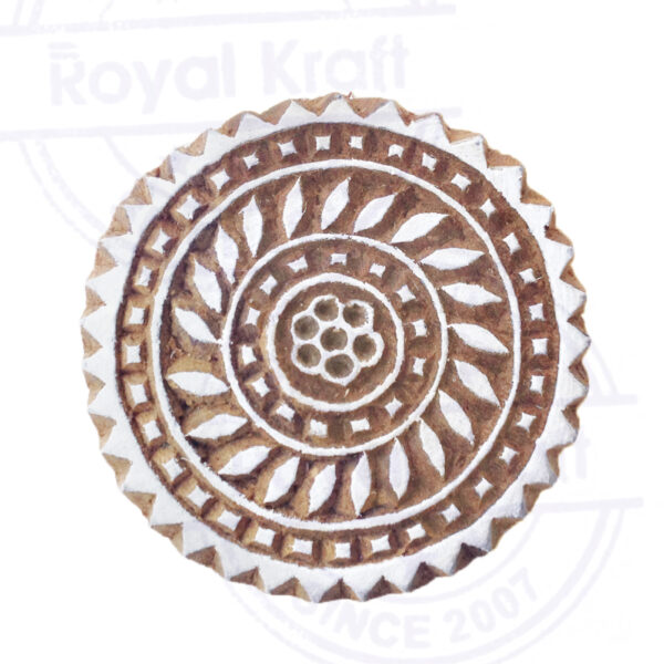 Round Wooden Stamps - Single