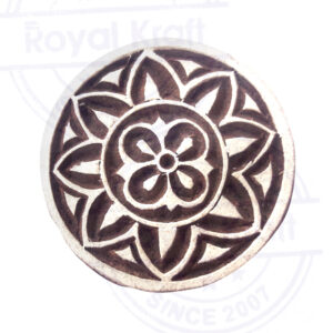 Round Wooden Stamps - Single
