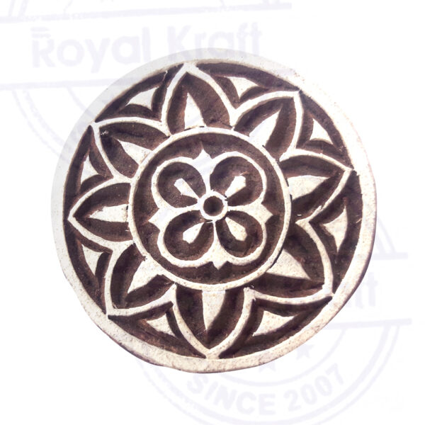 Round Wooden Stamps - Single