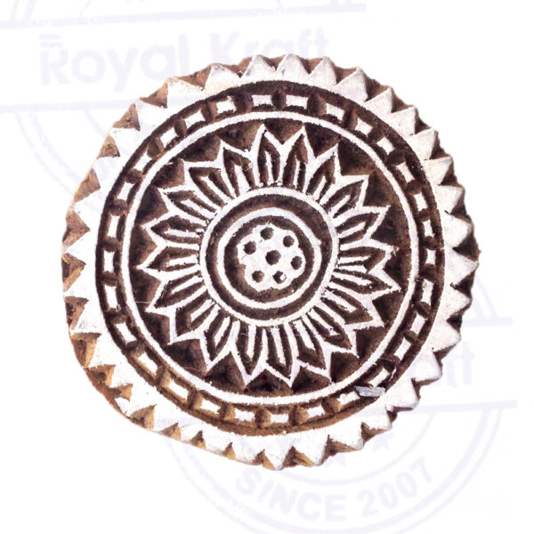 Round Wooden Stamps - Single