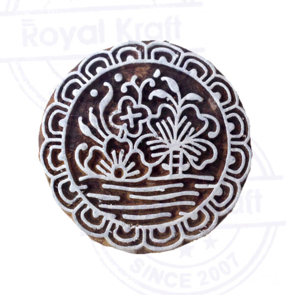 Round Wooden Stamps - Single