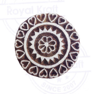 Round Wooden Stamps - Single