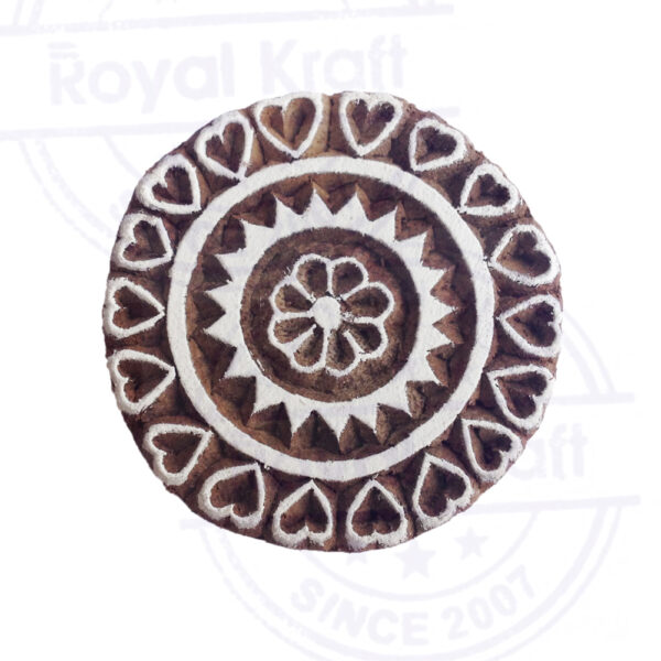 Round Wooden Stamps - Single