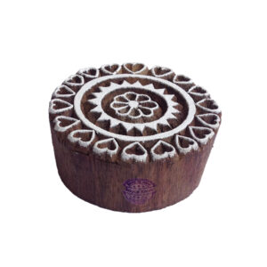 Round Wooden Stamps - Single