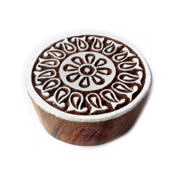 Round Wooden Stamps - Single