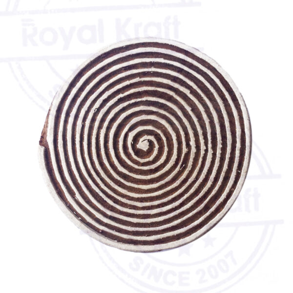 Round Wooden Stamps - Single