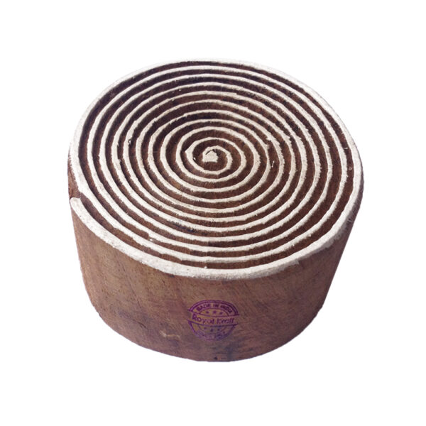 Round Wooden Stamps - Single