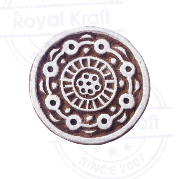 Round Wooden Stamps - Single