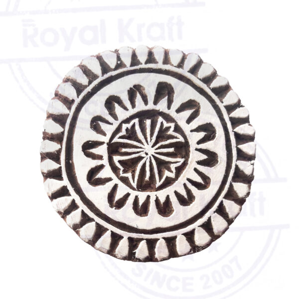 Round Wooden Stamps - Single
