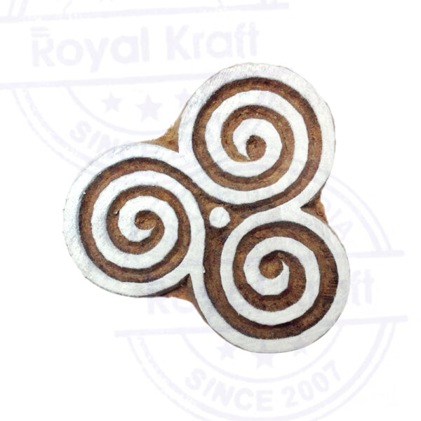 Round Wooden Stamps - Single
