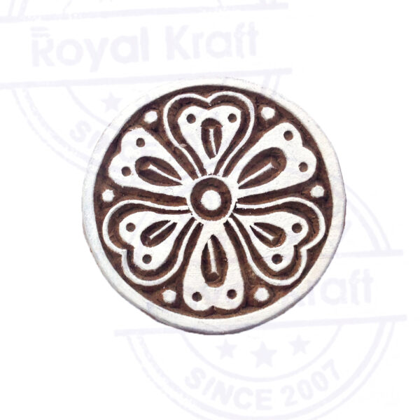 Round Wooden Stamps - Single