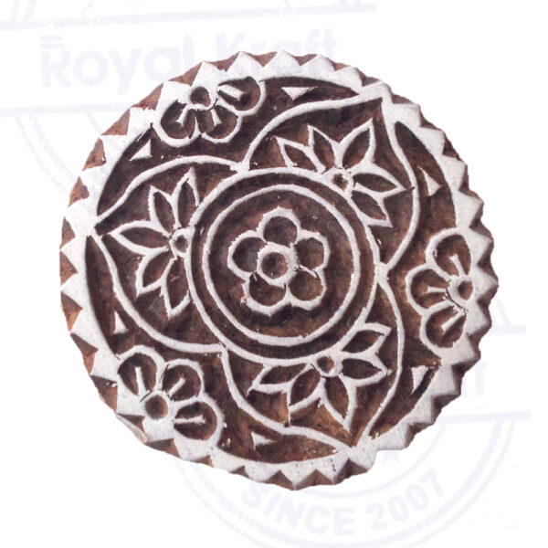 Round Wooden Stamps - Single