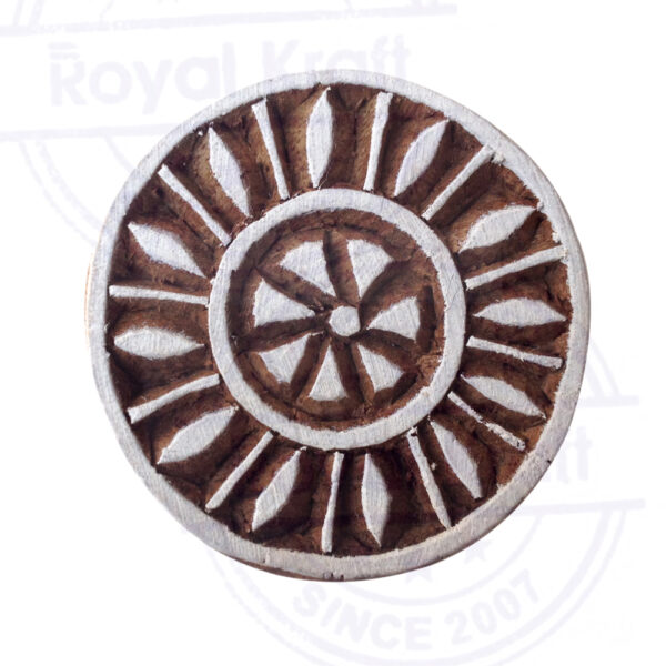 Round Wooden Stamps - Single