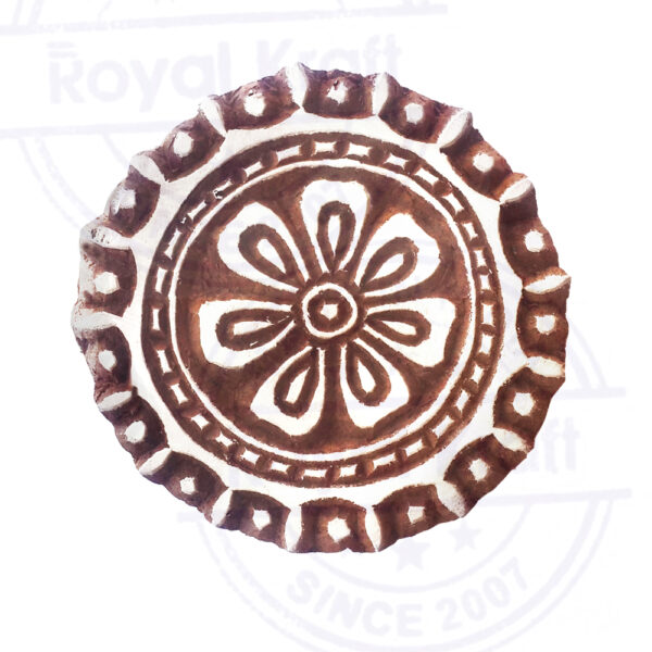 Round Wooden Stamps - Single