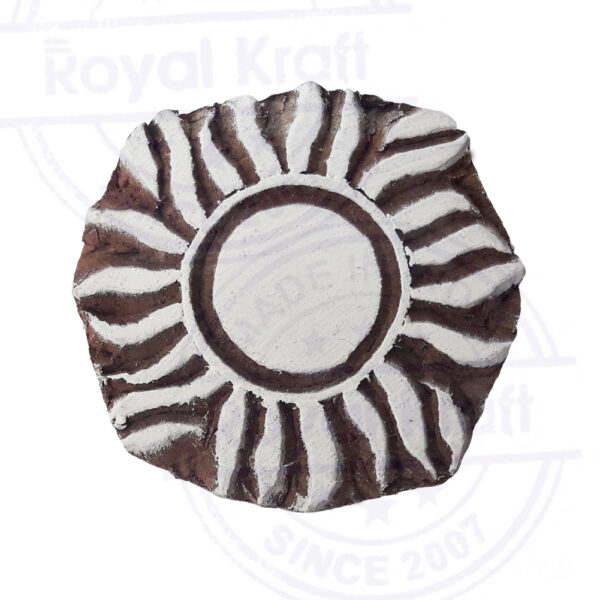 Round Wooden Stamps - Single