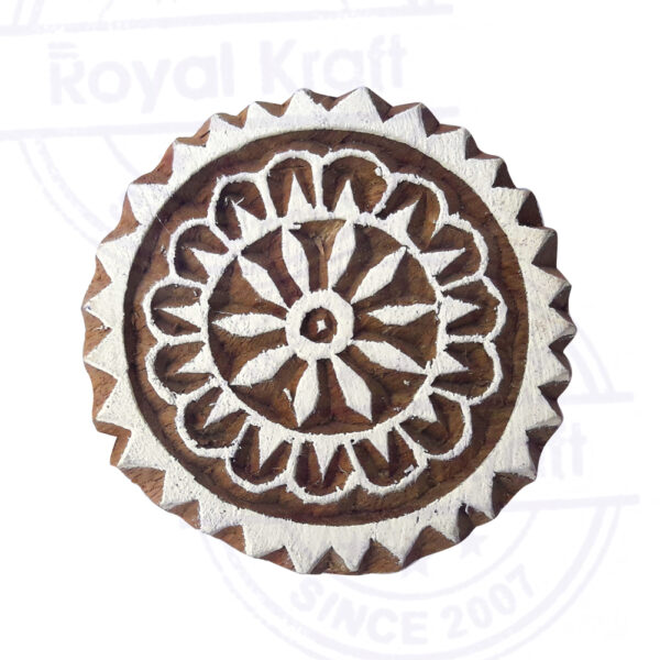 Round Wooden Stamps - Single