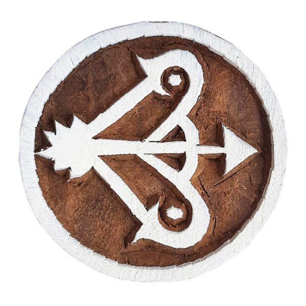 Round Wooden Stamps - Single