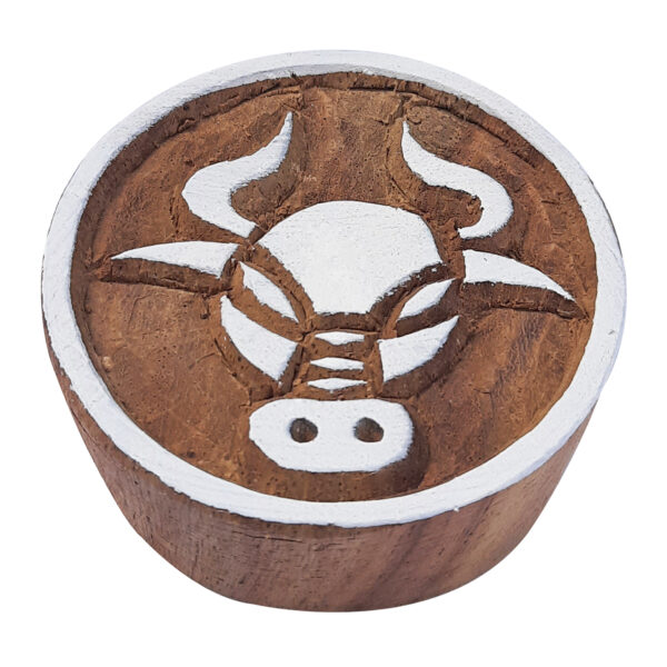 Round Wooden Stamps - Single