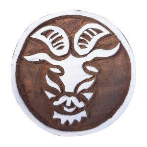 Round Wooden Stamps - Single
