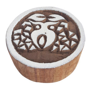 Round Wooden Stamps - Single