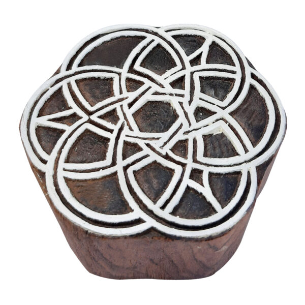 Round Wooden Stamps - Single