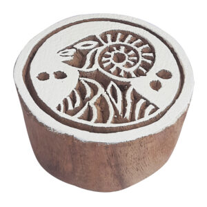 Round Wooden Stamps - Single