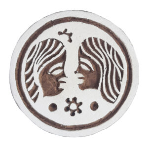 Round Wooden Stamps - Single