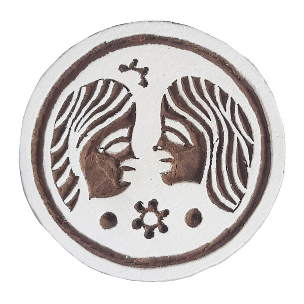 Round Wooden Stamps - Single