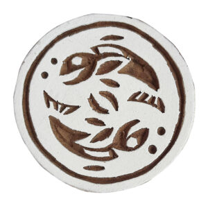 Round Wooden Stamps - Single