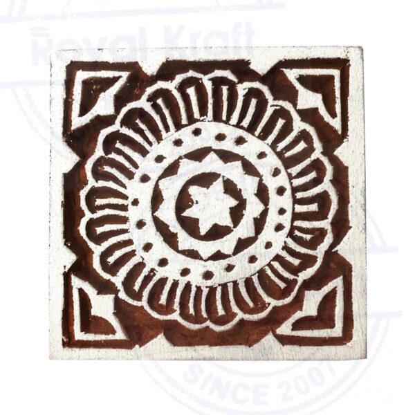 Square Wooden Stamps - Single