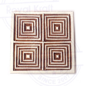 Square Wooden Stamps - Single