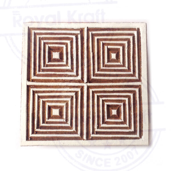 Square Wooden Stamps - Single